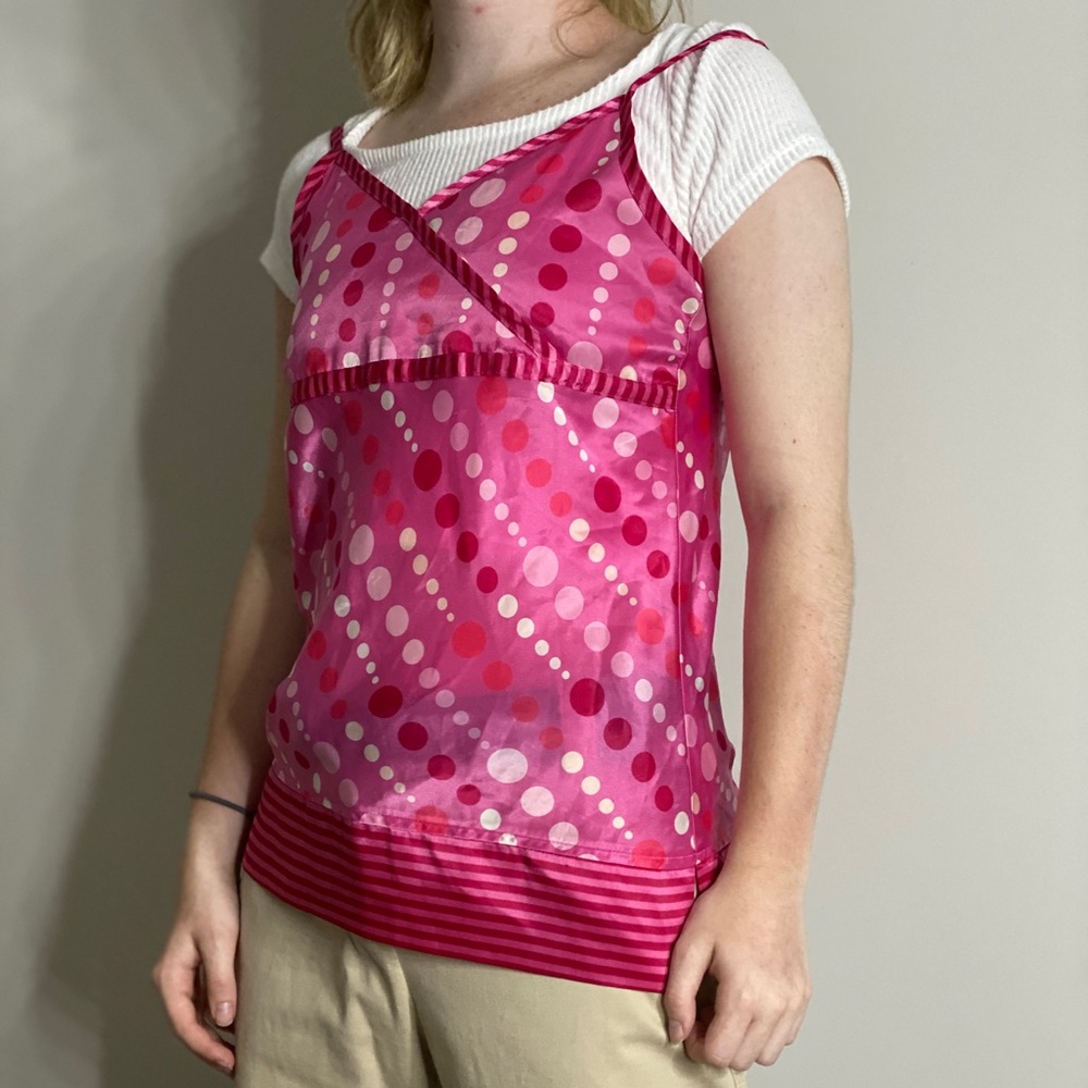 Pink slipover lingerie